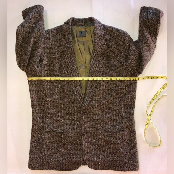 LIZ CLAIBORNE Vintage LizWear Wool Blend Boyfriend Fit Blazer (14) - Picture 12 of 17